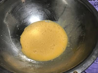 卵を溶く