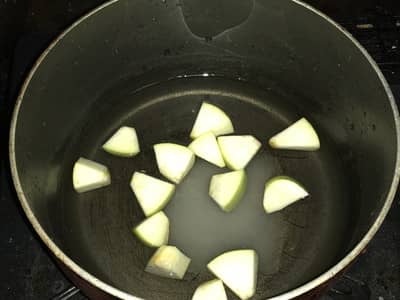 りんご煮の作り方