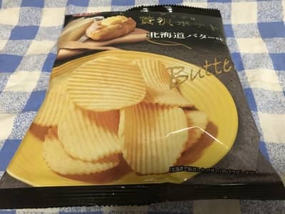 ヤマザキビスケット「アツギリ贅沢ポテト北海道バター味」